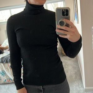 M by Missoni black stretchy turtleneck